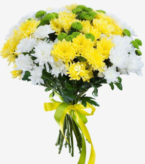 Mixed Chrysanthemum Bouquet Image