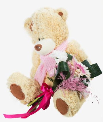 Romantischer Teddy