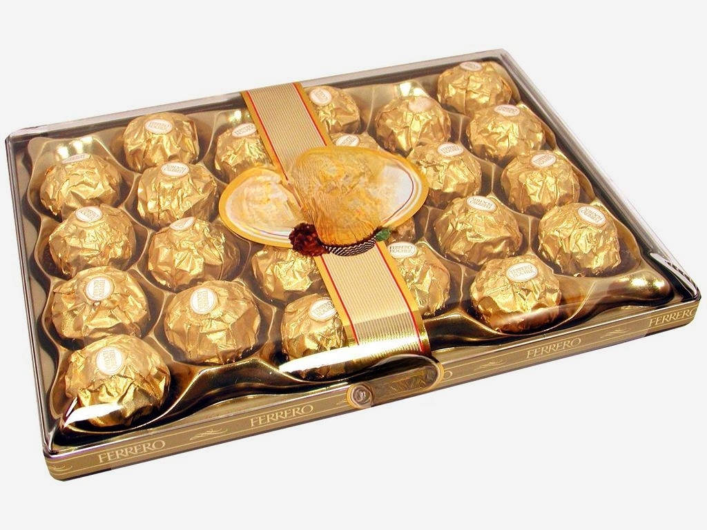 Ferrero Rocher Packung mit 24 Stück