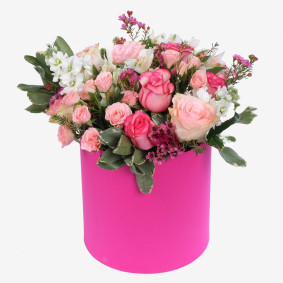 Strahlende Blütenbox Image